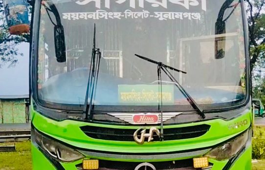 শান্তিগঞ্জে বাসের ধাক্কায় বৃদ্ধ নিহত