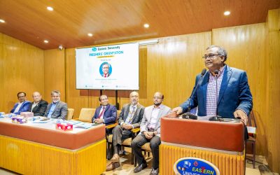 ইস্টার্ন ইউনিভার্সিটিতে সামার সেমিস্টার ২০২৬-এর নবীনবরণ অনুষ্ঠিত
