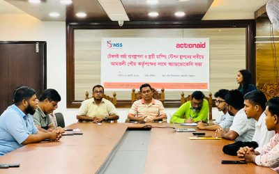 আমতলীতে টেকসই বর্জ্য ব্যবস্থাপনা ও স্থায়ী ডাম্পিং স্টেশন স্থাপনের দাবিতে পৌর কর্তৃপক্ষের সঙ্গে অ্যাডভোকেসি সভা