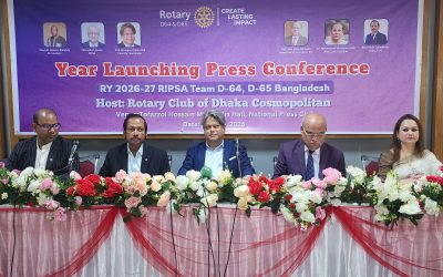 বিশ্বজুড়ে ১৩ লাখ রোটারিয়ান অসহায় মানুষের কল্যাণে কাজ করছেন