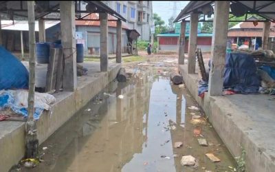 গাজীপুরে ভগ্নদশায় ৬০ বছরের পুরোনো হাট রক্ষার দাবী ব্যবসায়ীদের