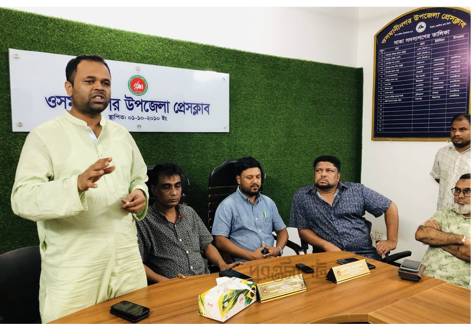 তথ্যভিত্তিক সংবাদে ওসমানীনগর উপজেলা প্রেসক্লাবের ওপর ভরসা পাই : ব্যারিষ্টার আবরার ইলিয়াস
