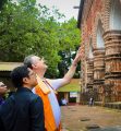 দিনাজপুরের ঐতিহ্যবাহী কান্তনগর মন্দির পরিদর্শনে মার্কিন রাষ্ট্রদূত