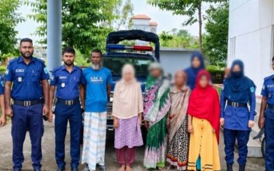 পুলিশ এসল্ট মামলায় ৬ আসামী গ্রে’প্তা’র