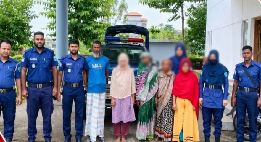 পুলিশ এসল্ট মামলায় ৬ আসামী গ্রে’প্তা’র