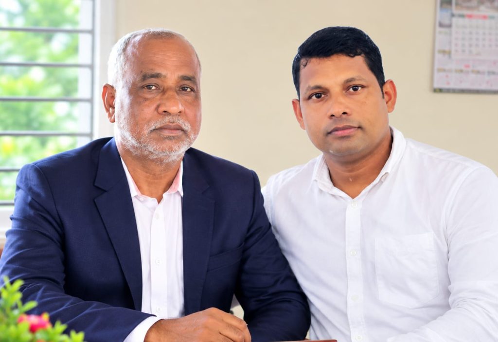 সভাপতি মো. মাসুদুর রউফ, সাধারণ সম্পাদক কবির মিয়া