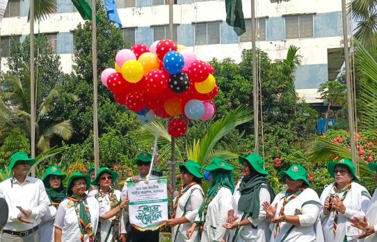 বাংলাদেশ গার্ল গাইডস্ এসোসিয়েশনের ১৩তম জাতীয় গাইড ক্যাম্প উদ্বোধন 