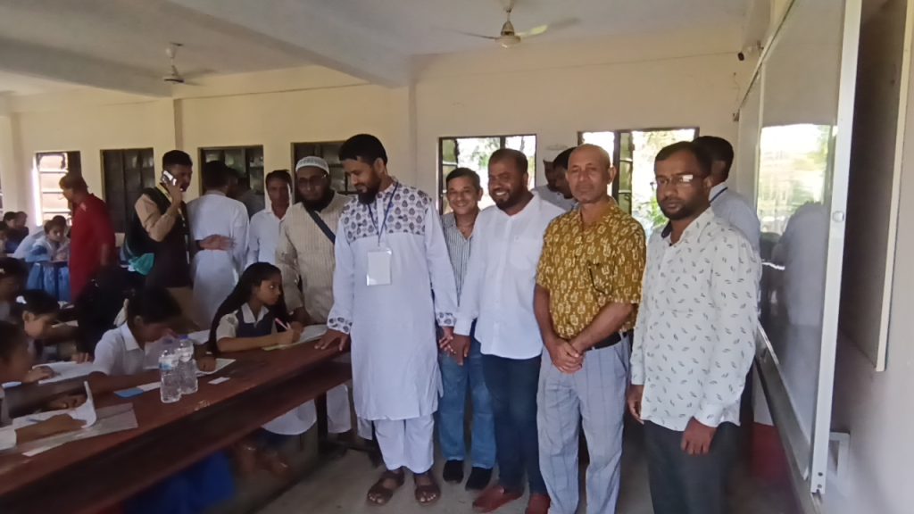 শান্তিগঞ্জে কিশোরকণ্ঠ মেধাবৃত্তি পরীক্ষায় অংশ নিল ৬৪৭ শিক্ষার্থী